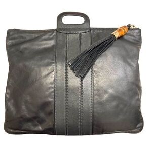 Gucci authentic vintage top handle clutch bag